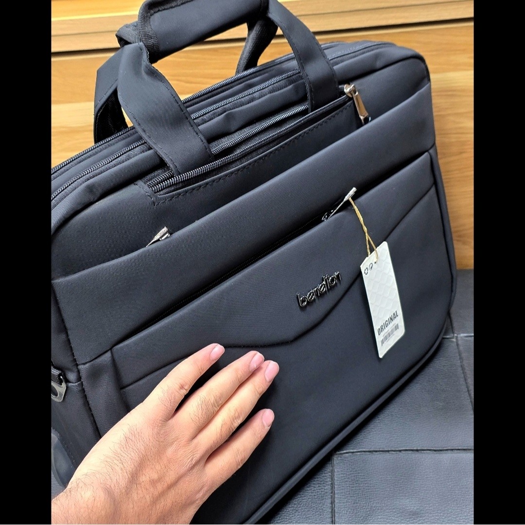 کیف اداری لپتاپی 3 کاره بنلتون benelton کد 6040