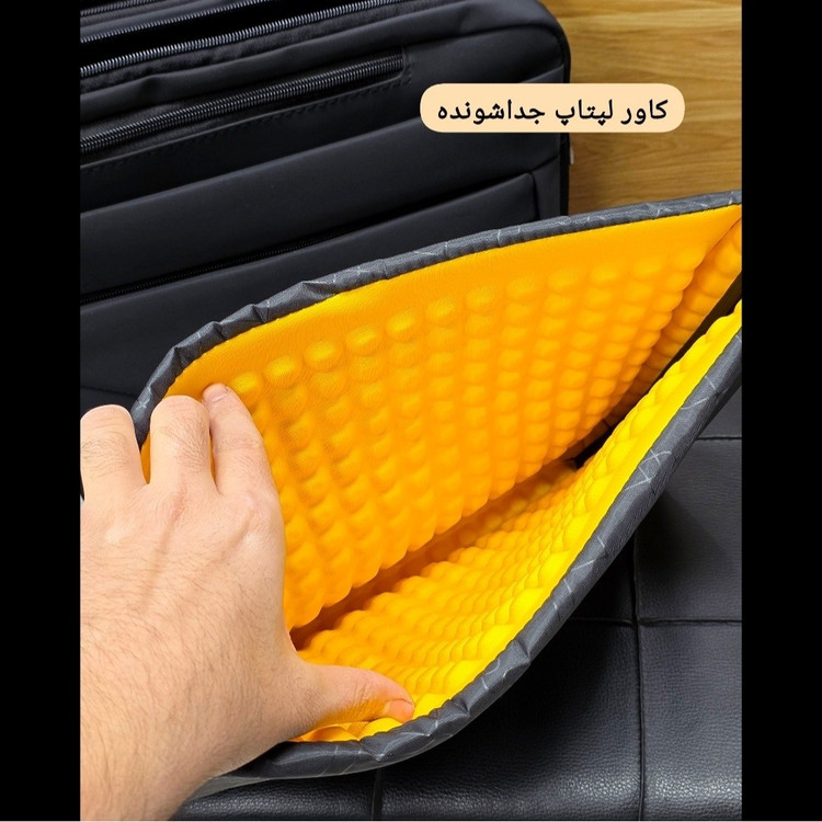 کیف اداری لپتاپی 3 کاره بنلتون benelton کد 6040