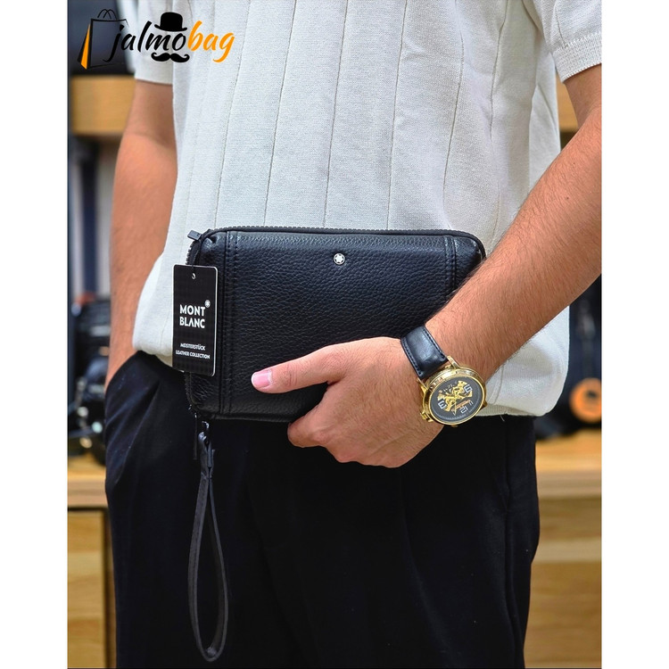 کیف دستی پاسپورتی مونت بلانک (MONTBLANC) کد 3268