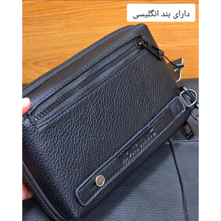 کیف دستی پاسپورتی مونت بلانک (MONTBLANC) کد 3268
