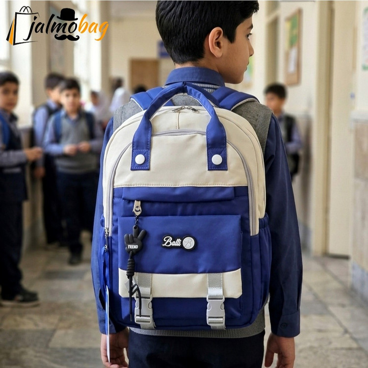 کوله پشتی دستهدار رنگی کد 4412
