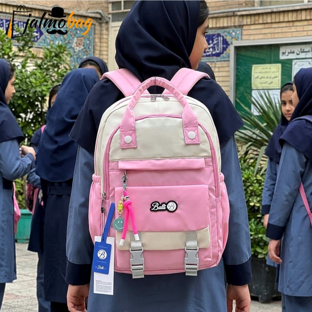 کوله پشتی دستهدار رنگی کد 4412