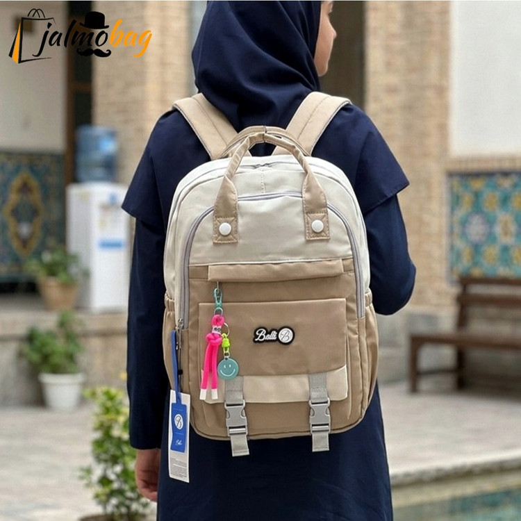 کوله پشتی دستهدار رنگی کد 4412