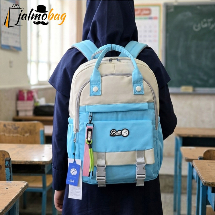کوله پشتی دستهدار رنگی کد 4412