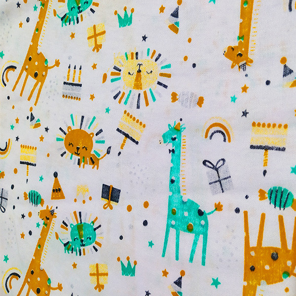 قنداق 2 تکه نوزاد مدل Giraffe2 طرح زرافه