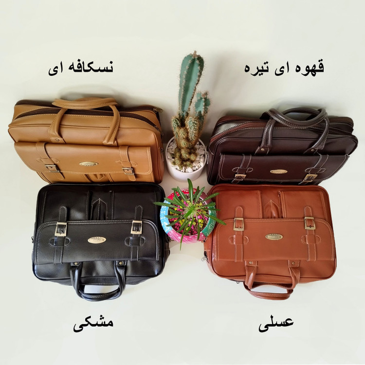 کیف لپ تاپ چرم مدل 725 مناسب برای لپ تاپ 13 تا 15.6 اینچی