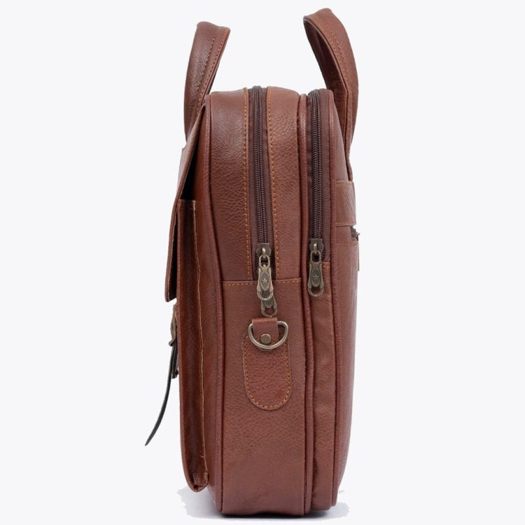 کیف اداری چرم ایستاده مدل 99
