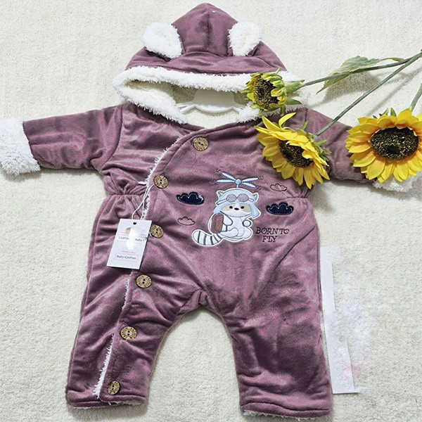 سرهمی نوزادی مدل Born.to.fly کد Ab1
