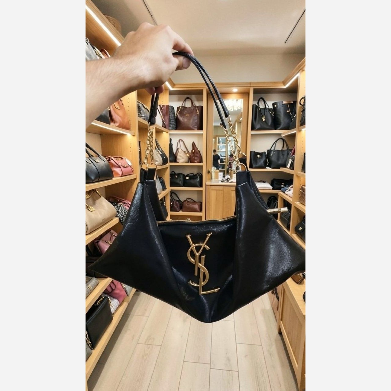 کیف زنانه لش طرح خفاشی