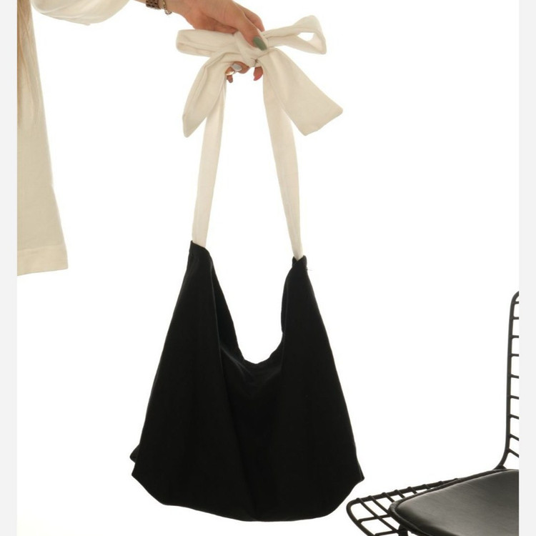کیف پارچه ای گره ای مینیمال