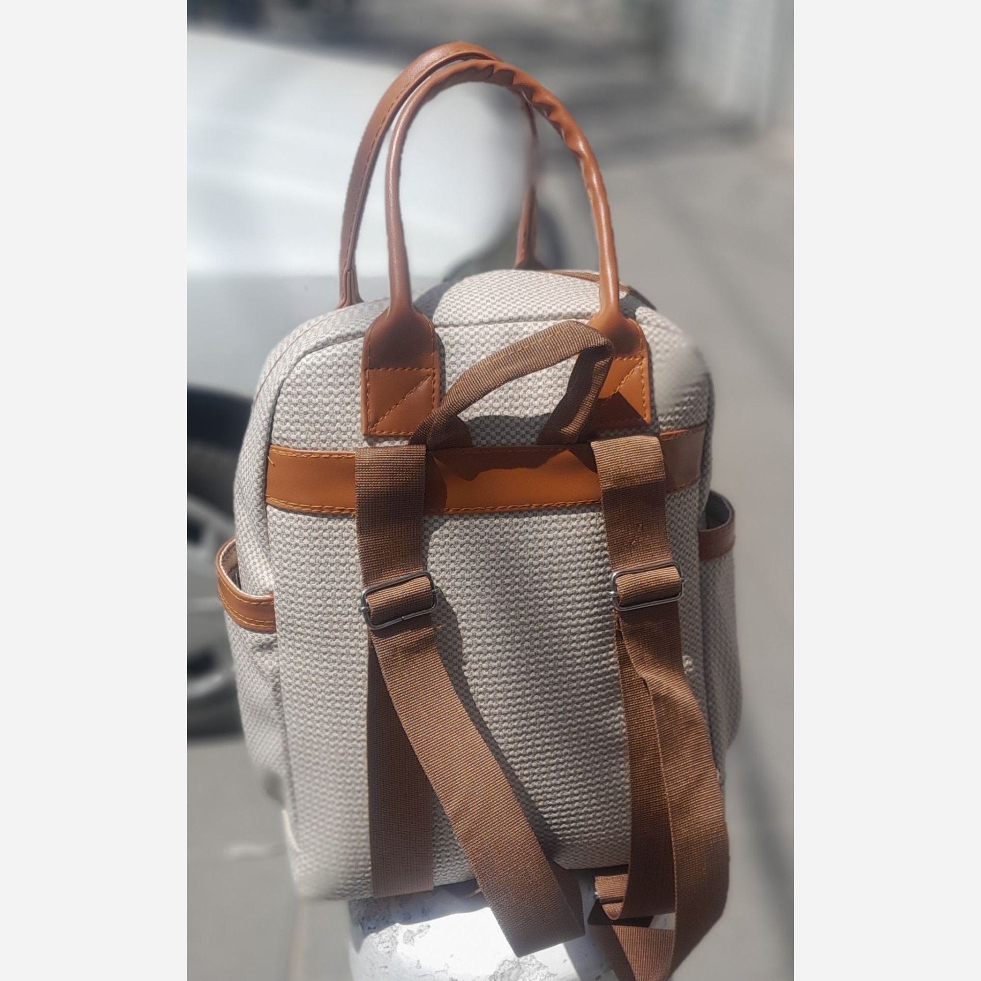 کوله 3 کاره طرح کنف مدرسه و دانشجویی شیک و جذاب زنانه