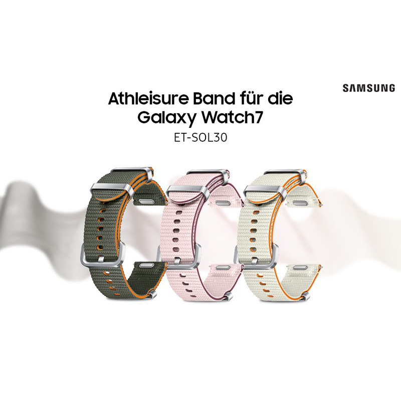 بند سامسونگ مدل One Click Athleisure Band ET-SOL30 مناسب برای ساعت هوشمند سامسونگ Galaxy Watch 4 /Galaxy Watch 5 /Galaxy Watch 6 /Galaxy Watch 7