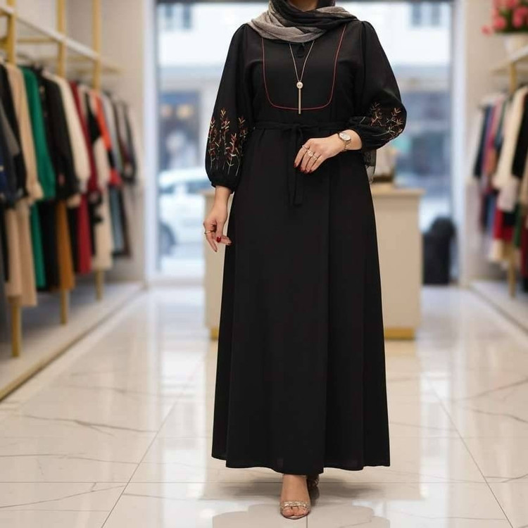 کفتان گلدوزی شیک و جذاب زنانه از سایز 44 تا 50