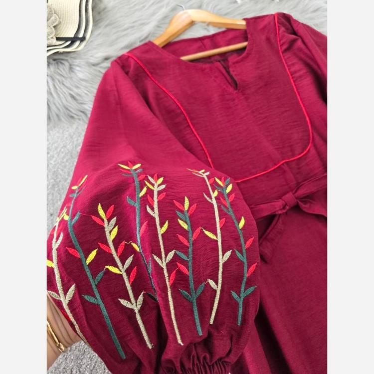 کفتان گلدوزی شیک و جذاب زنانه از سایز 44 تا 50