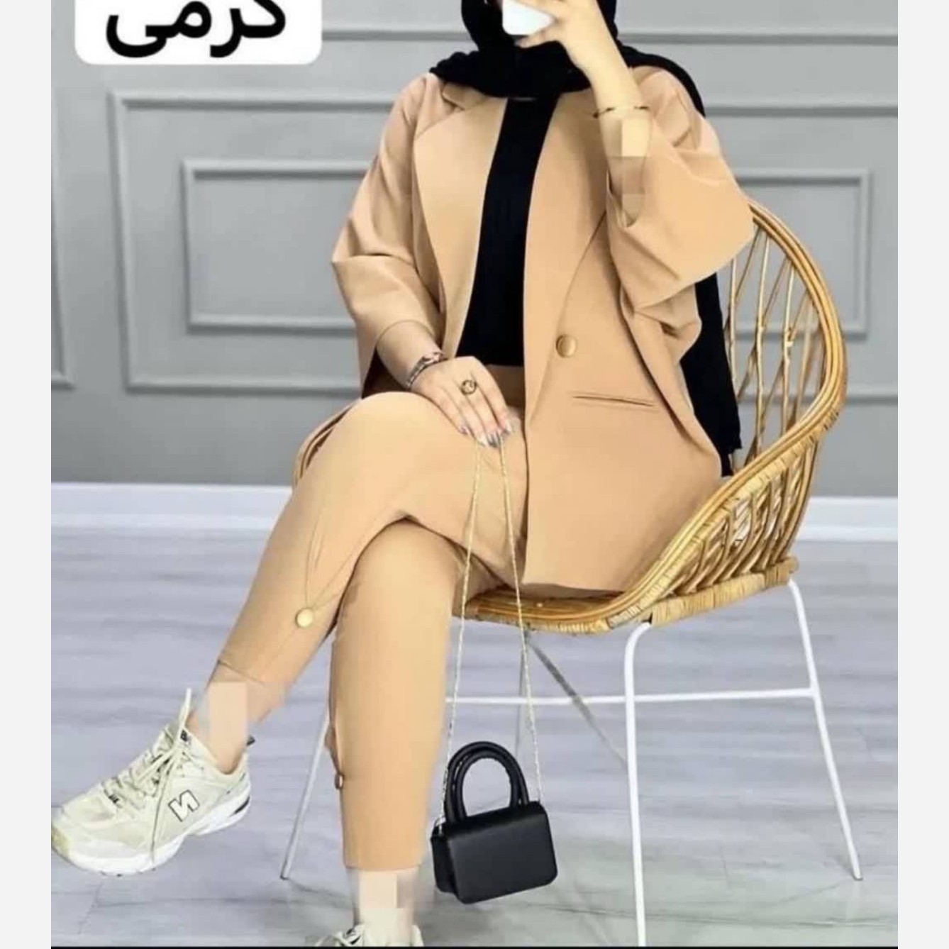 کت و شلوار شیک و خوشگل زنانه سایز 38 تا 42