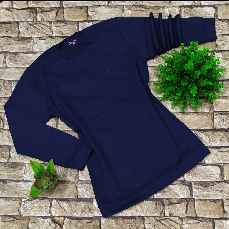 بلوز دورس تو کرک شیک و ساده مردانه سایز بزرگ وخوش قواره XL 2XL