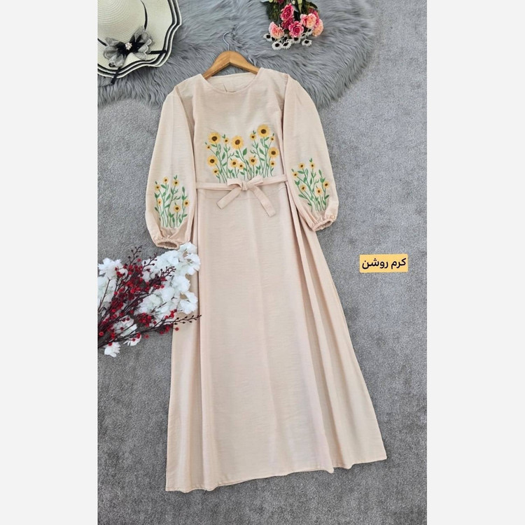 کفتان گلدوزی شیک و جذاب زنانه از فری سایز44 تا 50