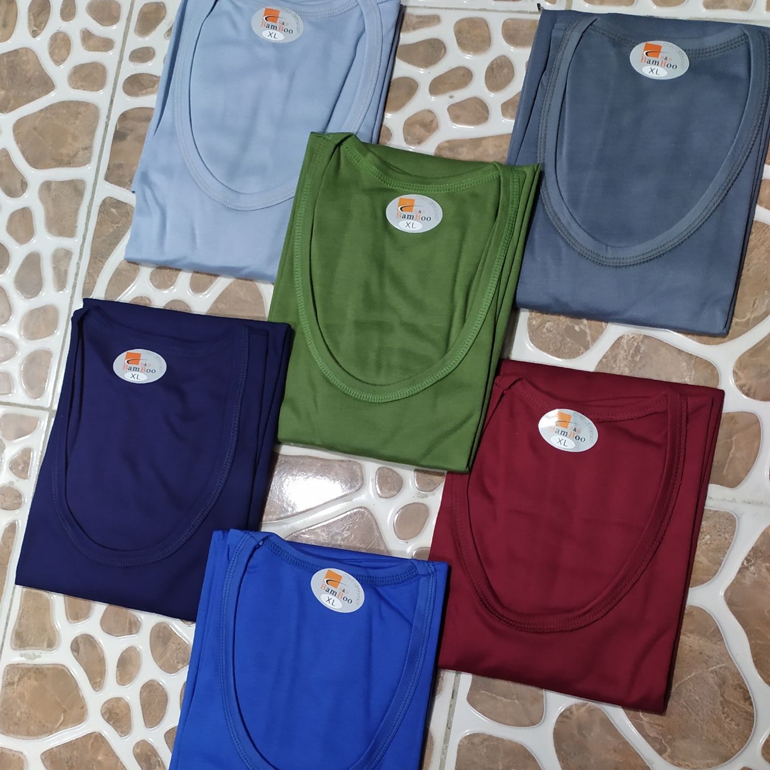 زیر پوش مردونه سایز L XL 2XL فوق العاده نرم ولطیف و جنس وکیفیت عالی پک دو عددی