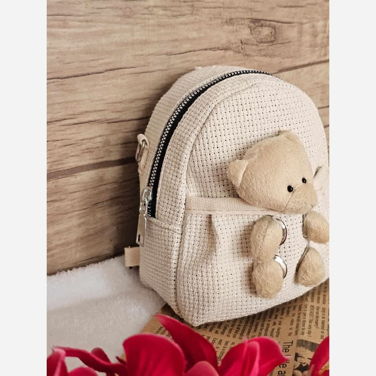 کوله کنفی عروسکی دخترانه زیبا و جادار