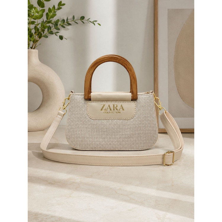 کیف زنانه دسته چوبی