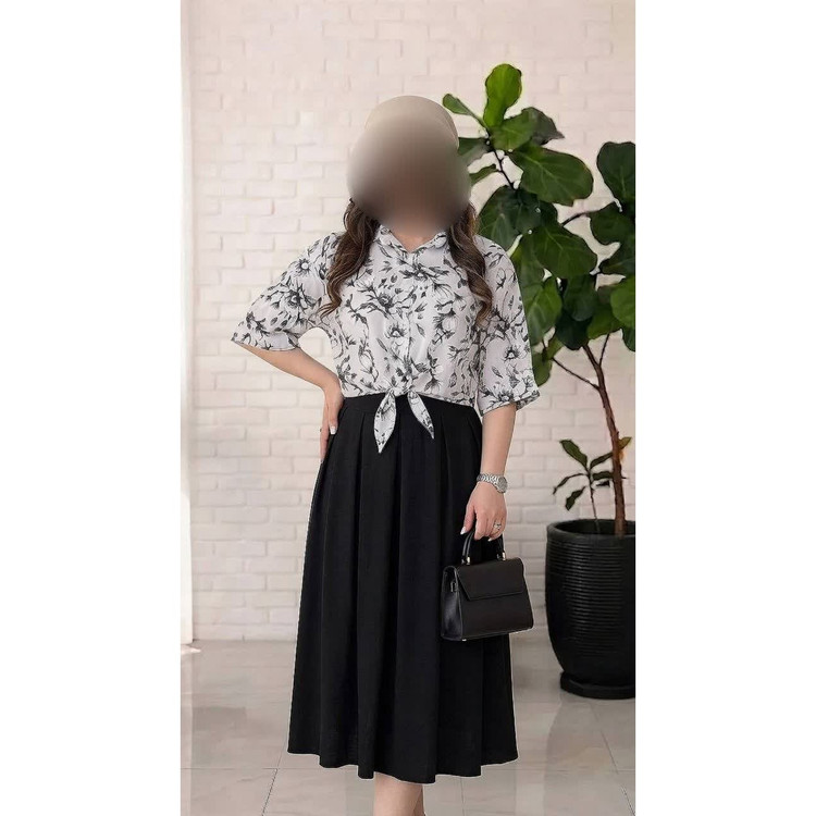 شومیز دامن وانیک