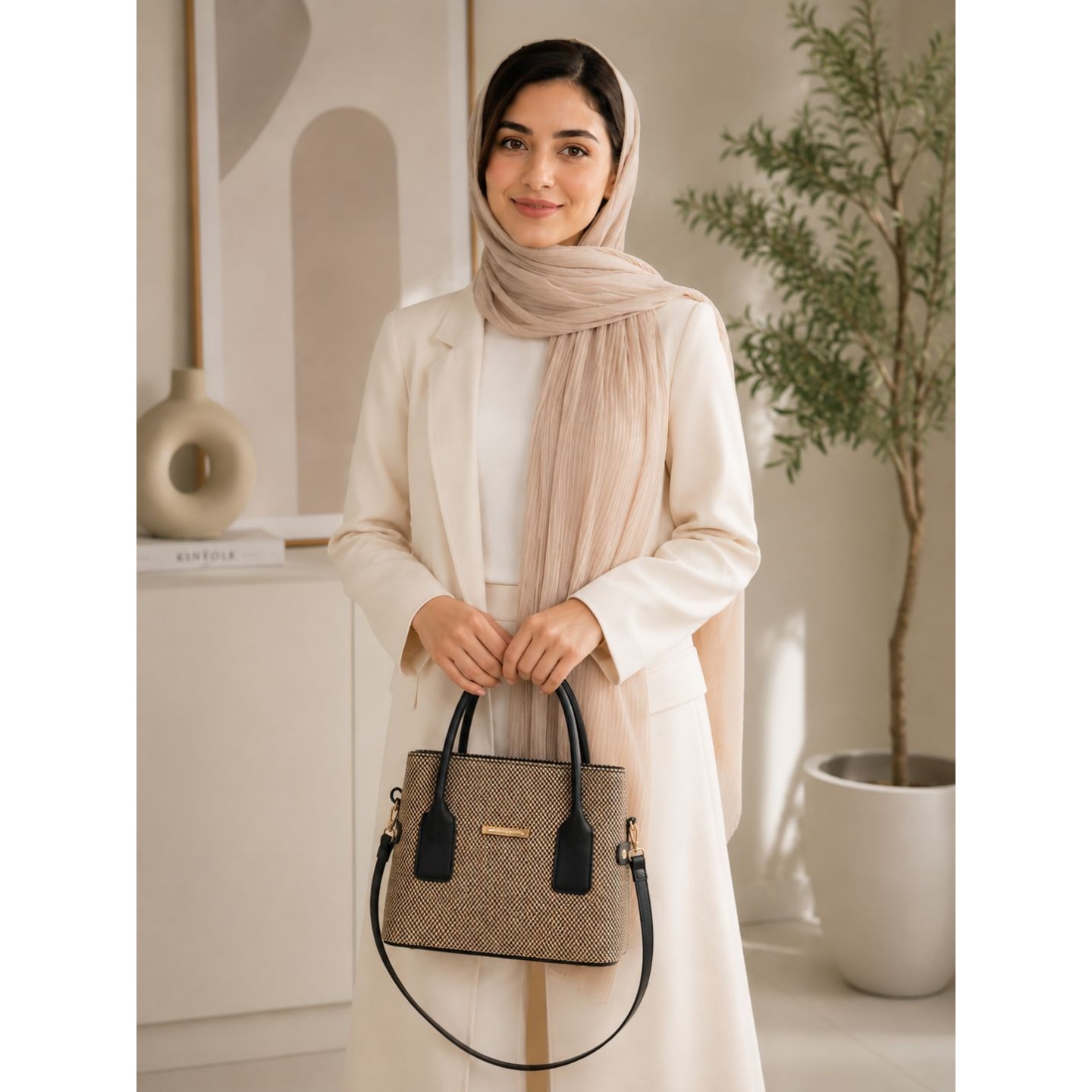 کیف زنانه صندوقی استوار