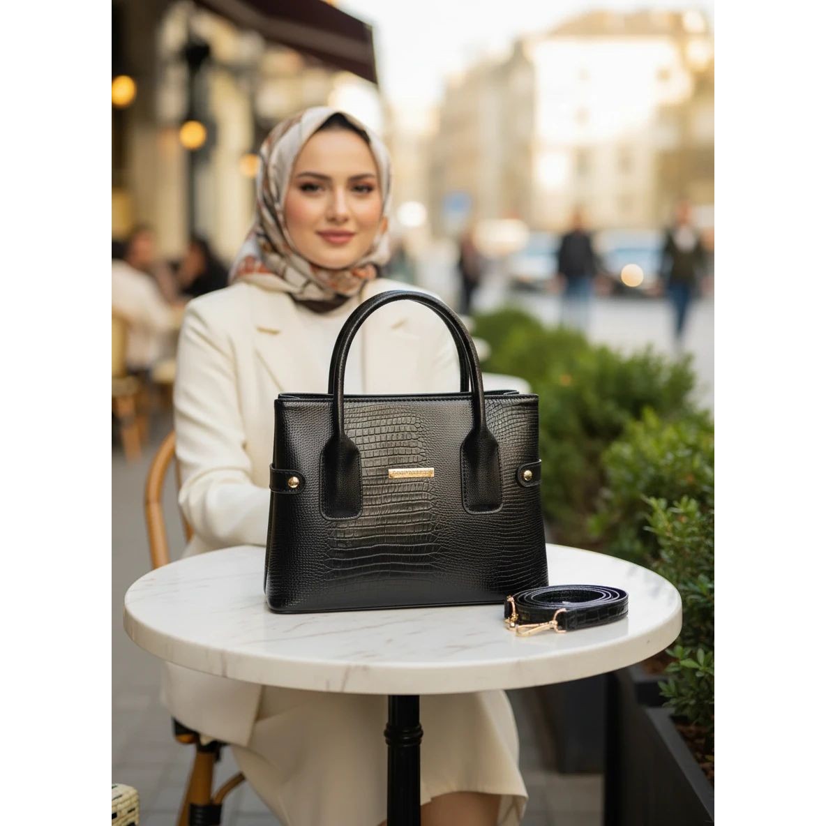 کیف زنانه صندوقی استوار