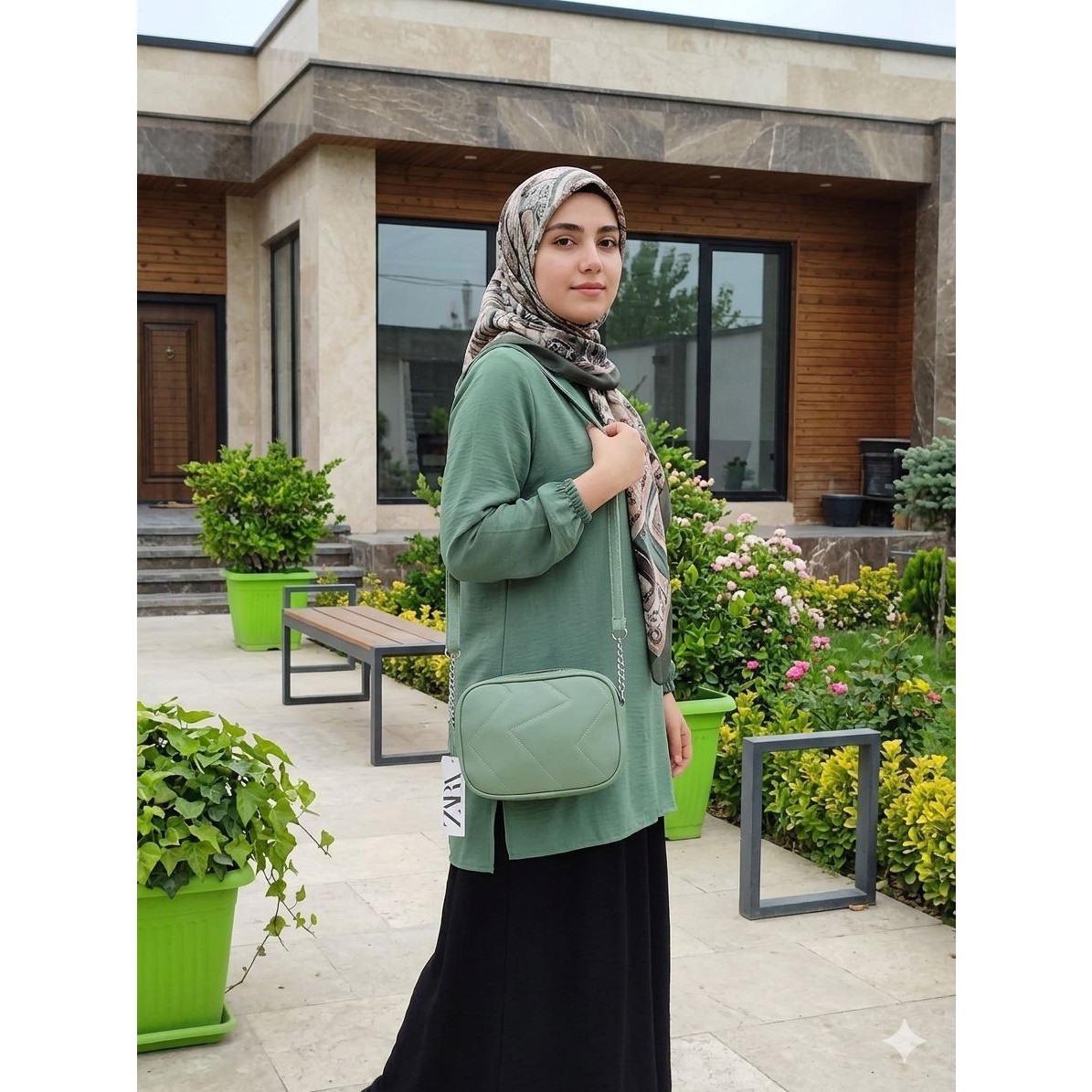 کیف زنانه دوشی گلدوزی