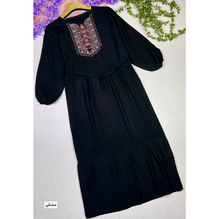 پیراهن ساحلی گلدوخت