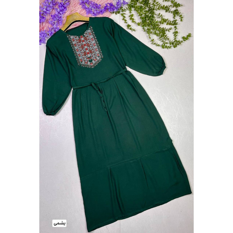 پیراهن ساحلی گلدوخت