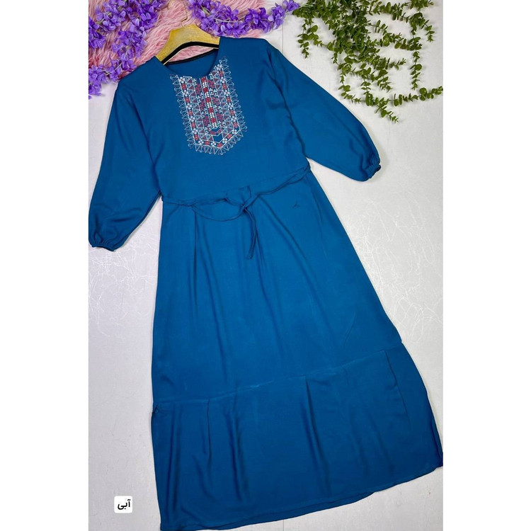 پیراهن ساحلی گلدوخت