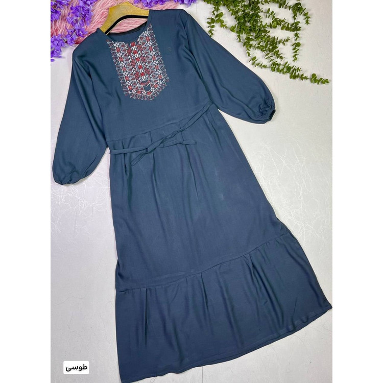 پیراهن ساحلی گلدوخت