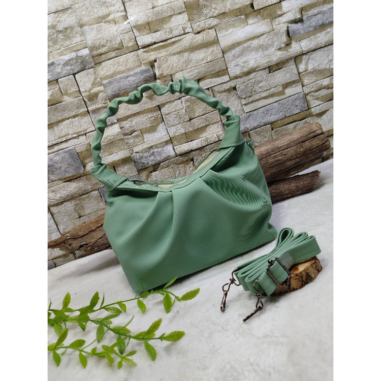 کیف پلیسه دسته چروک
