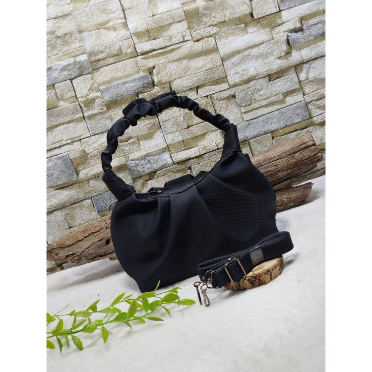 کیف پلیسه دسته چروک