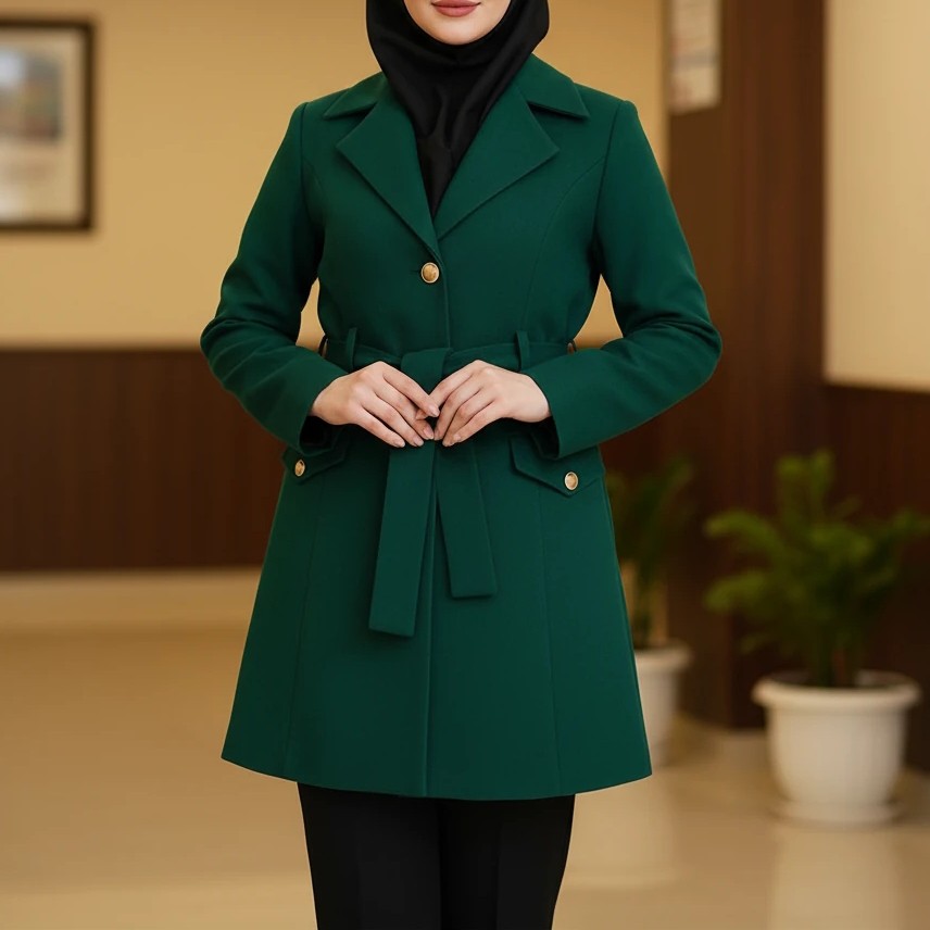 مانتو کتی مزونی کرپ مازراتی درجه یک سایز36تا60
