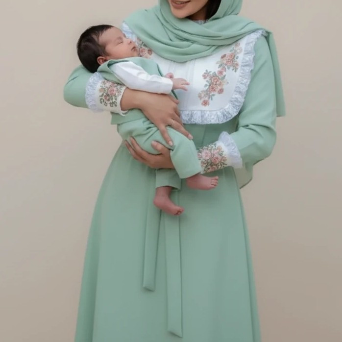 پبراهن مادر و دختر ست از نوزادی تا نوجوان و سایز بندی کامل زنانه