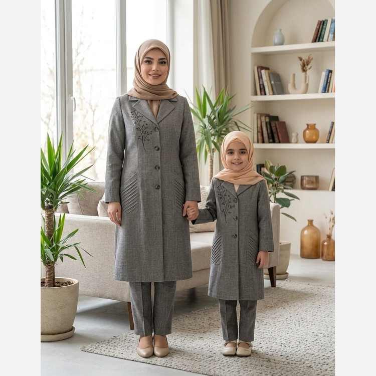 مانتو مزونی زنانه و دخترانه
