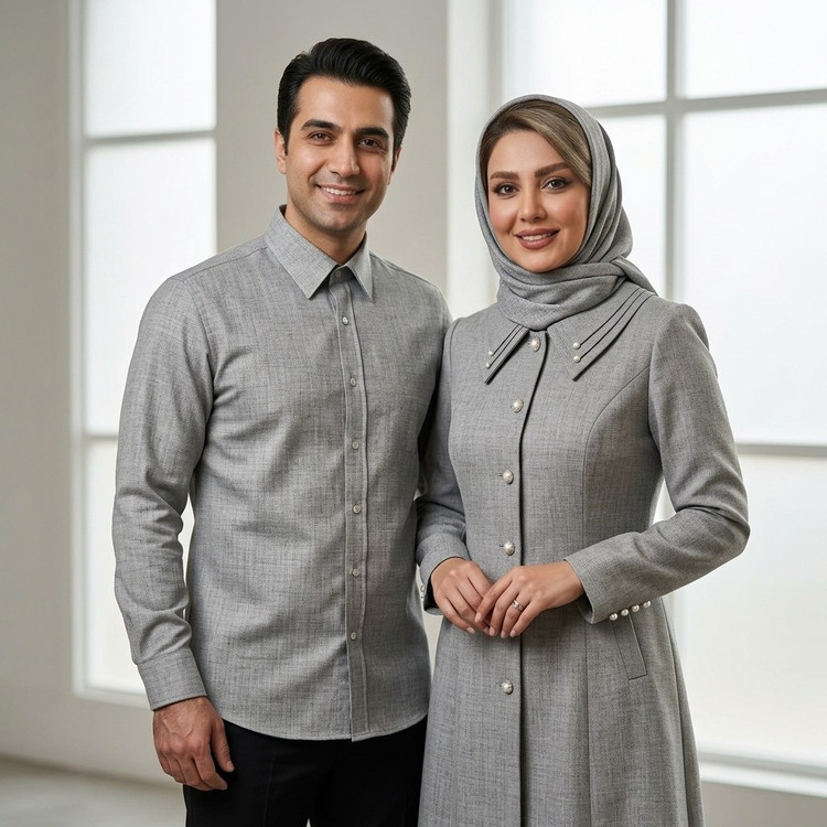 مانتو زنانه مزونی و ست خانوادگی