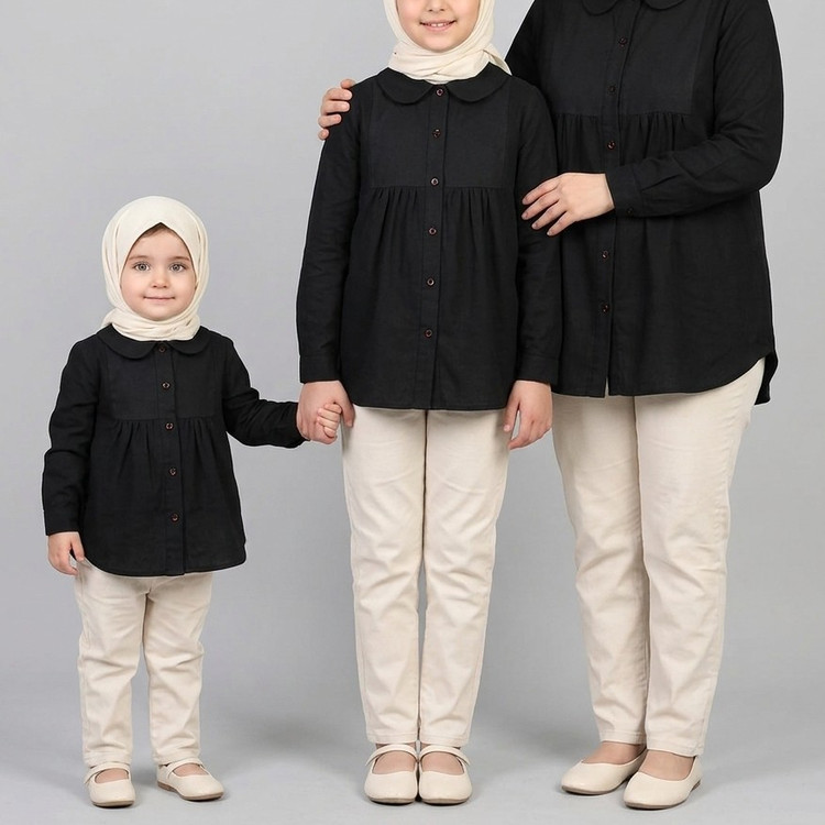تونیک مشکی بچگانه تا زنانه
