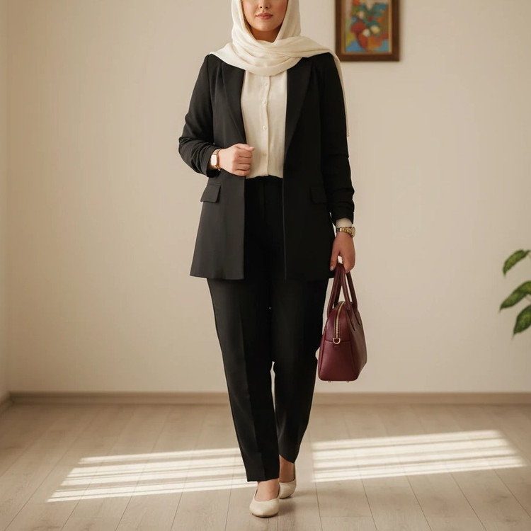 کت و شلوار زنانه سایز36تا60