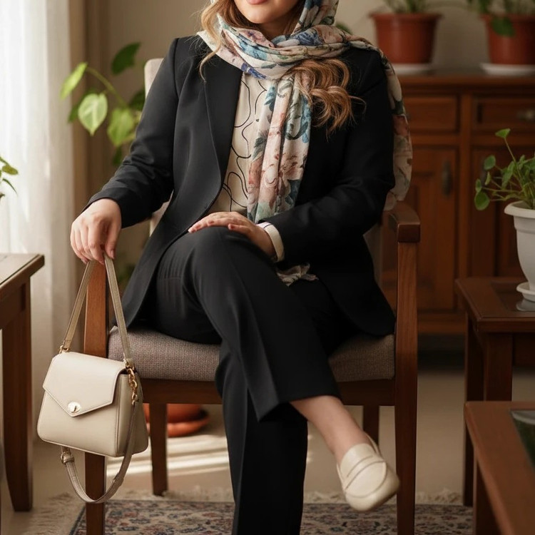 کت و شلوار زنانه سایز36تا60