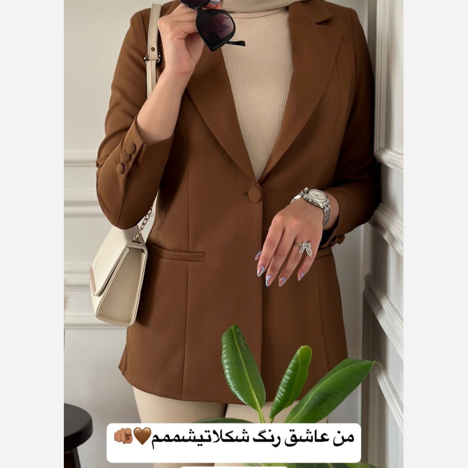 مانتو کتی قد80استردار جیب کاربردی سایز36تا54
