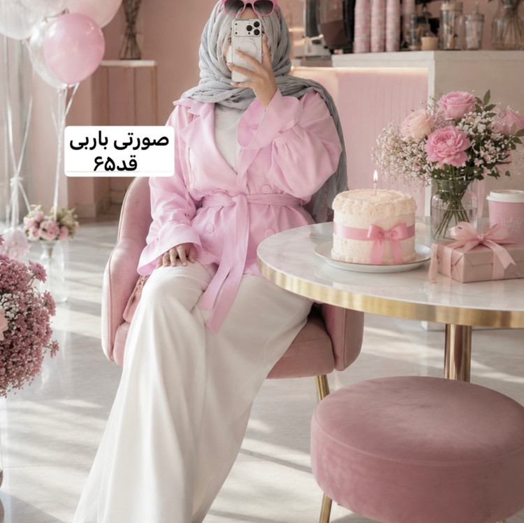 کت/کت عروسکی/کت زنانه/کت مازراتی/کت فری سایز/کت صورتی/مانتو/مانتوکتی
