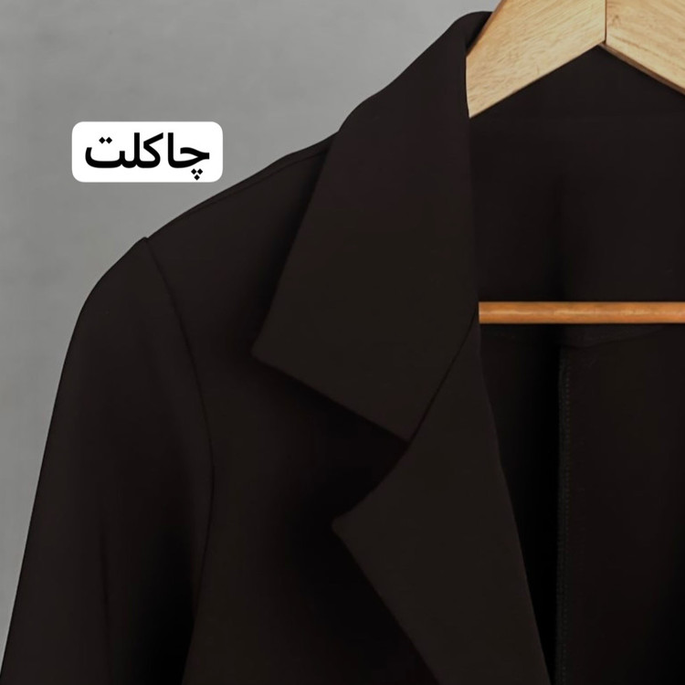 کراپ کت/کراپ کت قهوه ای/کراپ کت زنانه/کت کوتاه/کت/کت زنانه