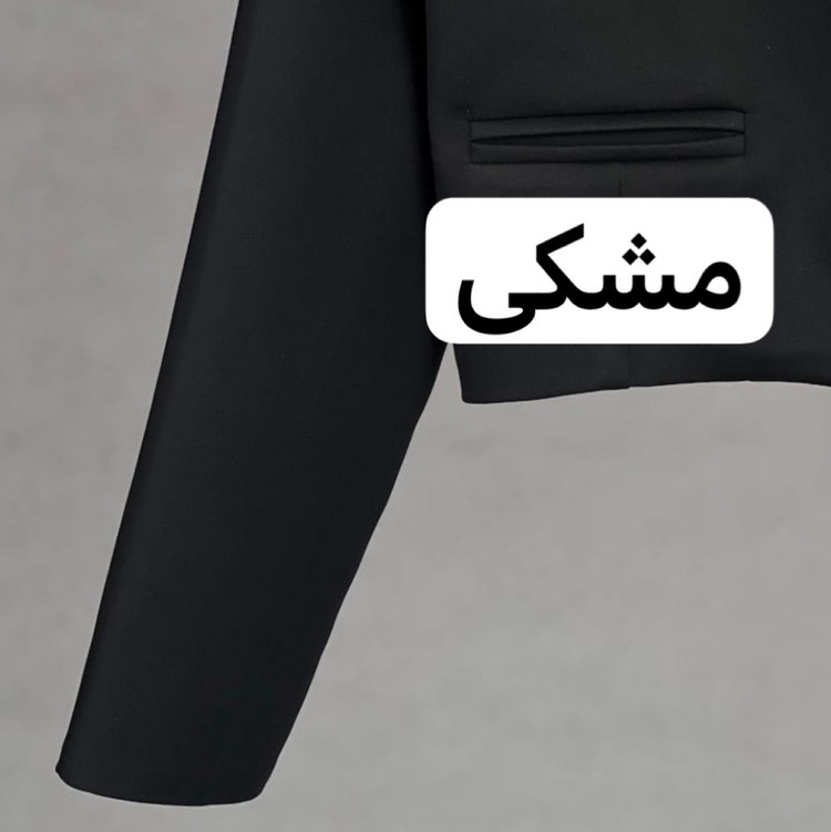کراپ کت/کراپ کت قهوه ای/کراپ کت زنانه/کت کوتاه/کت/کت زنانه