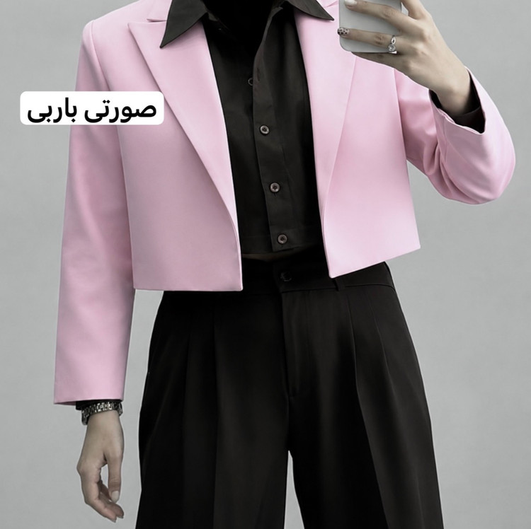 کراپ کت/کراپ کت زنانه/کراپ کت دخترانه/کت کوتاه/مانتو/مانتوکتی