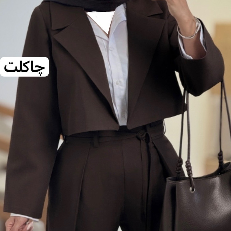 کراپ کت/کراپ کت زنانه/کراپ کت دخترانه/کت کوتاه/مانتو/مانتوکتی