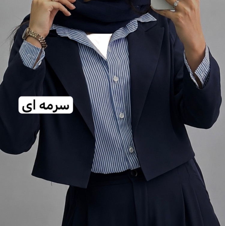 کراپ کت/کراپ کت زنانه/کراپ کت دخترانه/کت کوتاه/مانتو/مانتوکتی