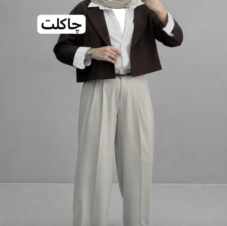 کراپ کت/کراپ کت زنانه/کراپ کت دخترانه/کت کوتاه/مانتو/مانتوکتی