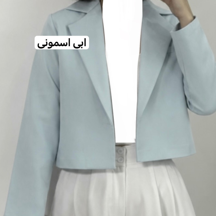 کراپ کت/کراپ کت زنانه/کراپ کت دخترانه/کت کوتاه/کت/کت زنانه